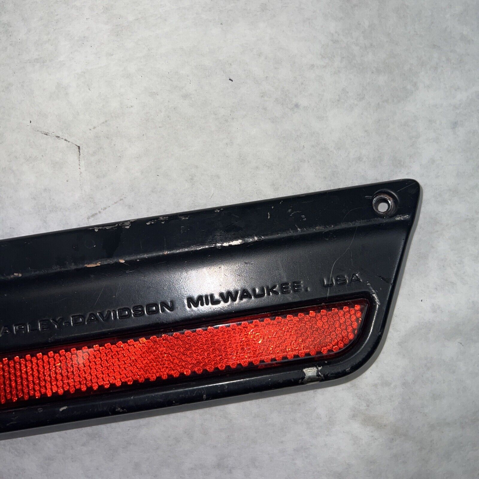 OEM Harley Davidson Saddlebag Faceplate RIGHT Black 90601-93
