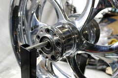 RC Components RECOIL Rear Wheel Chrome 17" X 6.25" Harley Davidson TOURING