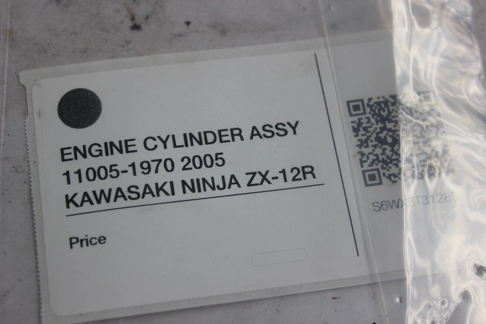 ENGINE CYLINDER ASSY 11005-1970 2005 KAWASAKI NINJA ZX-12R