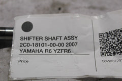 SHIFTER SHAFT ASSY 2C0-18101-00-00 2007 YAMAHA R6 YZFR6