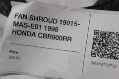 FAN SHROUD 19015-MAS-E01 1998 HONDA CBR900RR