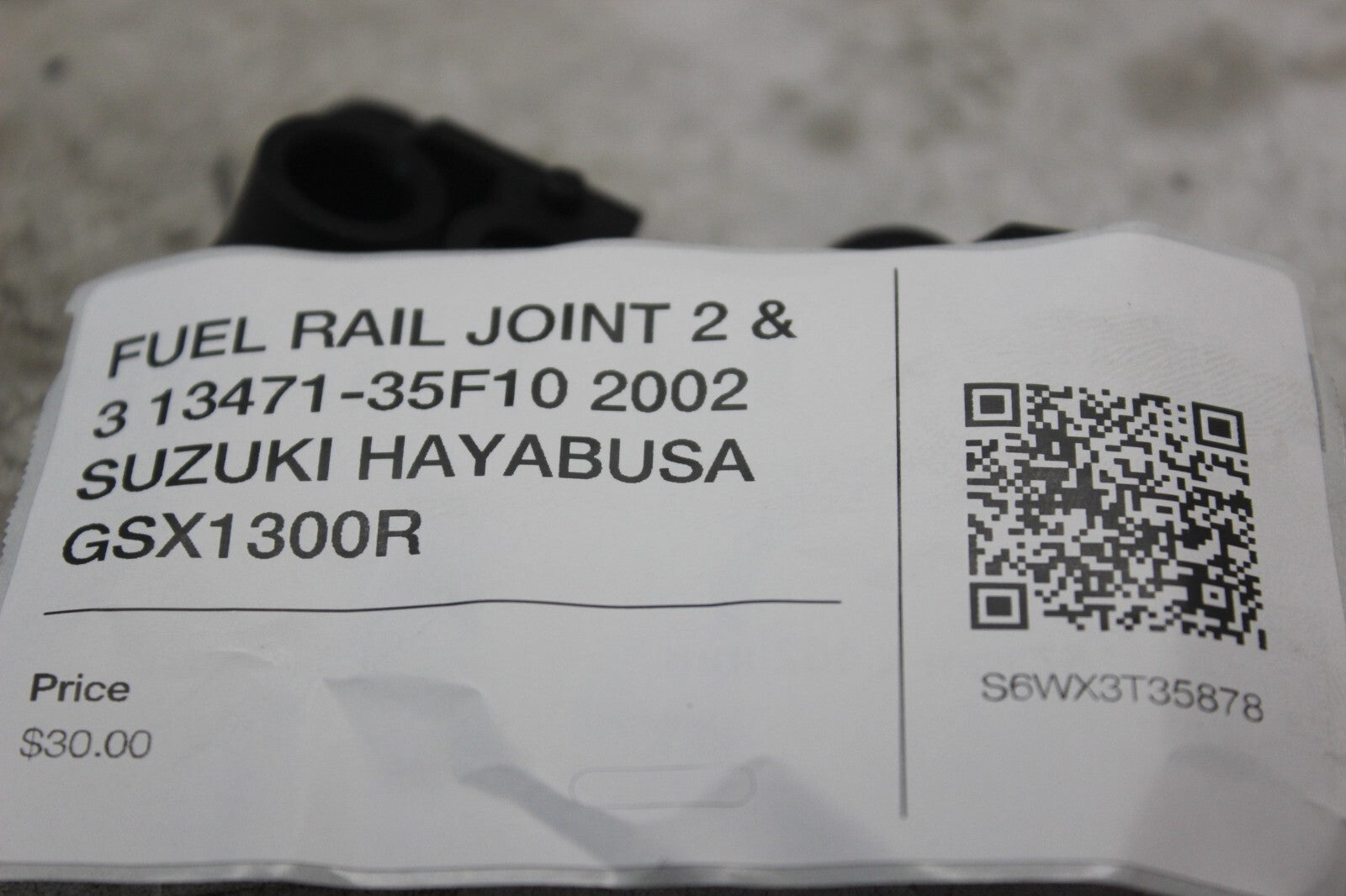 FUEL RAIL JOINT 2 & 3 13471-35F10 2002 SUZUKI HAYABUSA GSX1300R