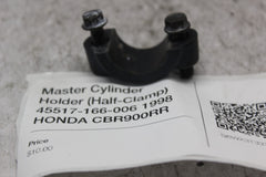 Master Cylinder Holder (Half-Clamp) 45517-166-006 1998 HONDA CBR900RR