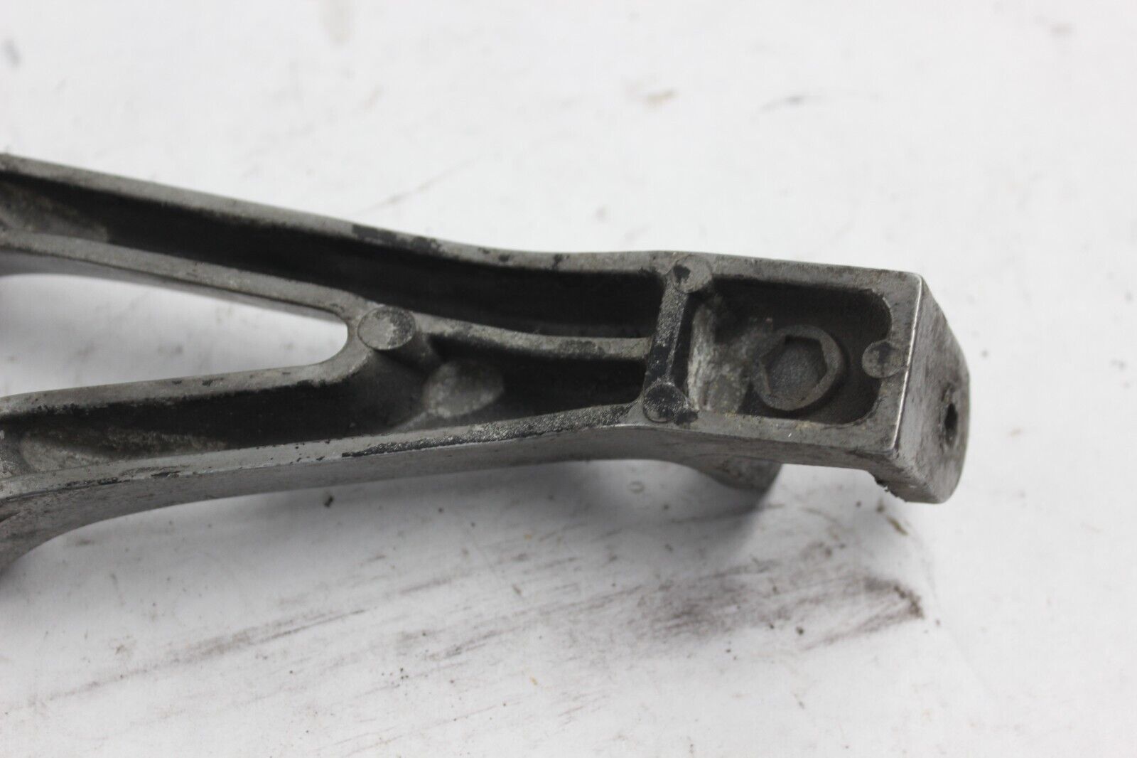 STAY, REAR STEP (LEFT) (SILVER) 35011-1878-TX 2001 KAWASAKI ZX-9R
