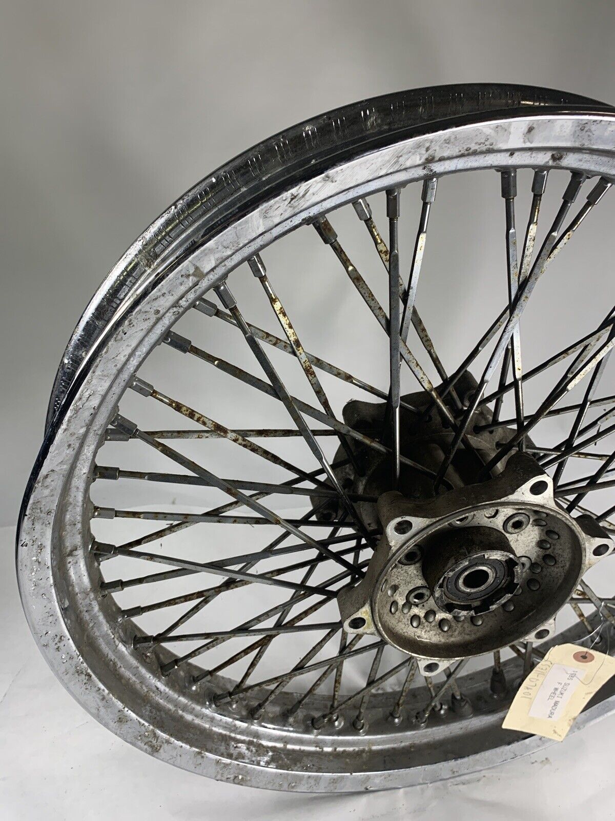 OEM Suzuki Front Wheel 1985 Madura 55311-07a01 Flat Spoke