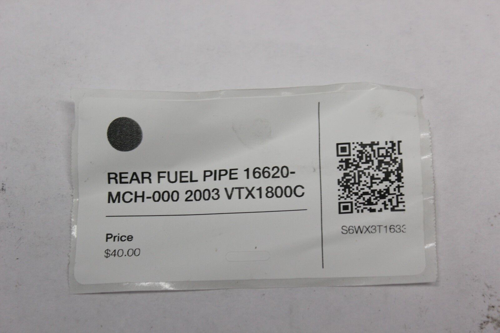 REAR FUEL PIPE 16620-MCH-000 2003 Honda VTX1800C