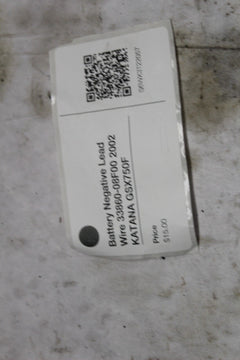 Battery Negative Lead Wire 33860-08F00 2002 KATANA GSX750F