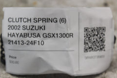 CLUTCH SPRING (6) 2002 SUZUKI HAYABUSA GSX1300R 21413-24F10