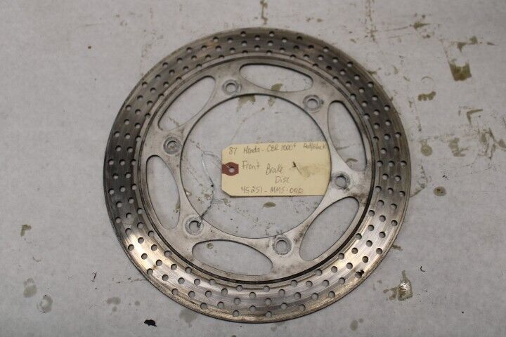 Front Brake Disc Rotor 45251-MM5-000 1987 Honda CBR1000F Hurricane
