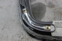 49106-1053 MUFFLER COVER LEFT SEE PHOTOS 1987 KAWASAKI VULCAN 750