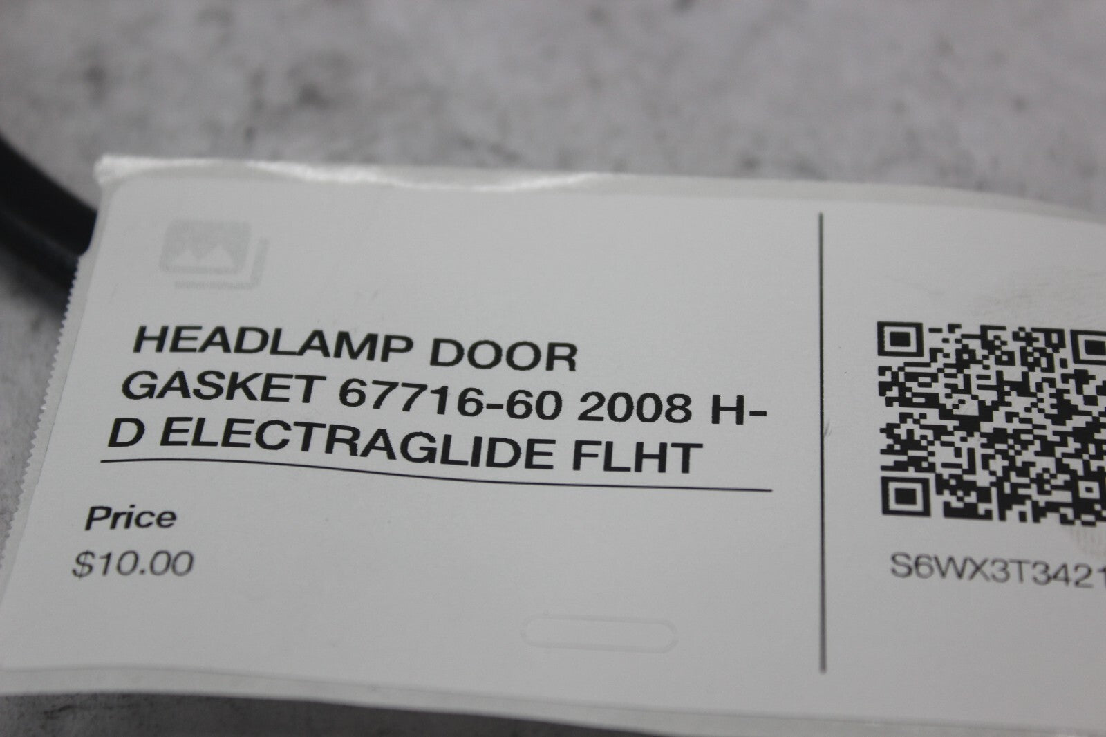 HEADLAMP DOOR GASKET 67716-60 2008 H-D ELECTRAGLIDE FLHT