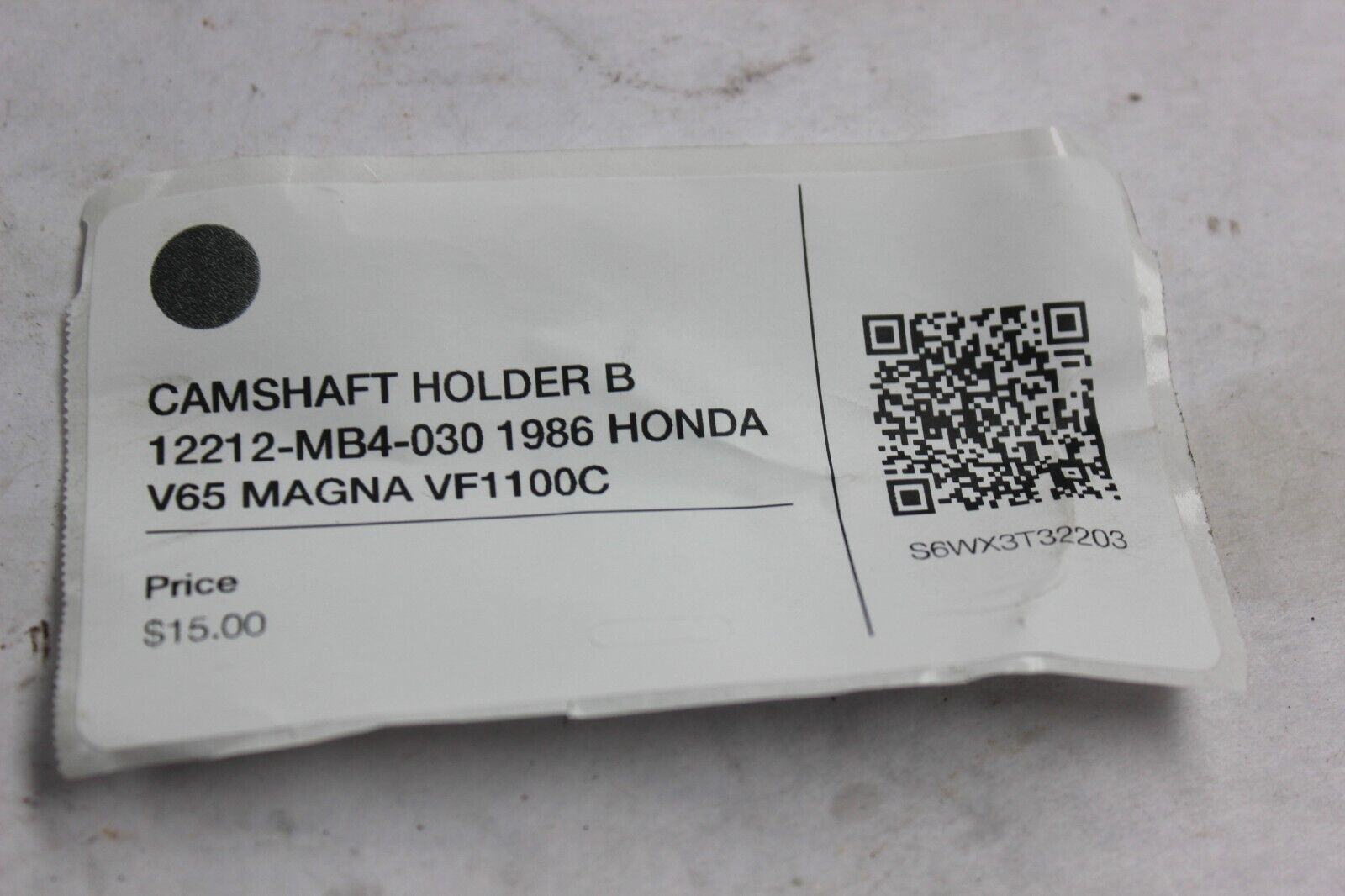 CAMSHAFT HOLDER B 12212-MB4-030 1986 HONDA V65 MAGNA VF1100C