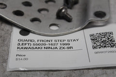 GUARD, FRONT STEP STAY (LEFT) 55020-1627 1999 KAWASAKI NINJA ZX-9R