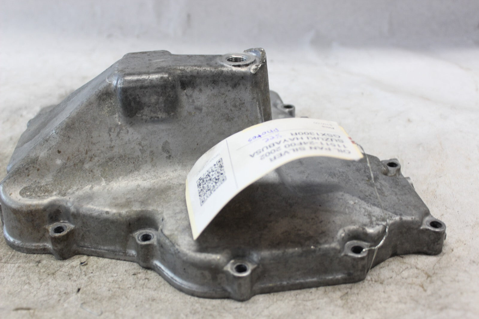 OIL PAN SILVER 11511-24F00 2002 SUZUKI HAYABUSA GSX1300R