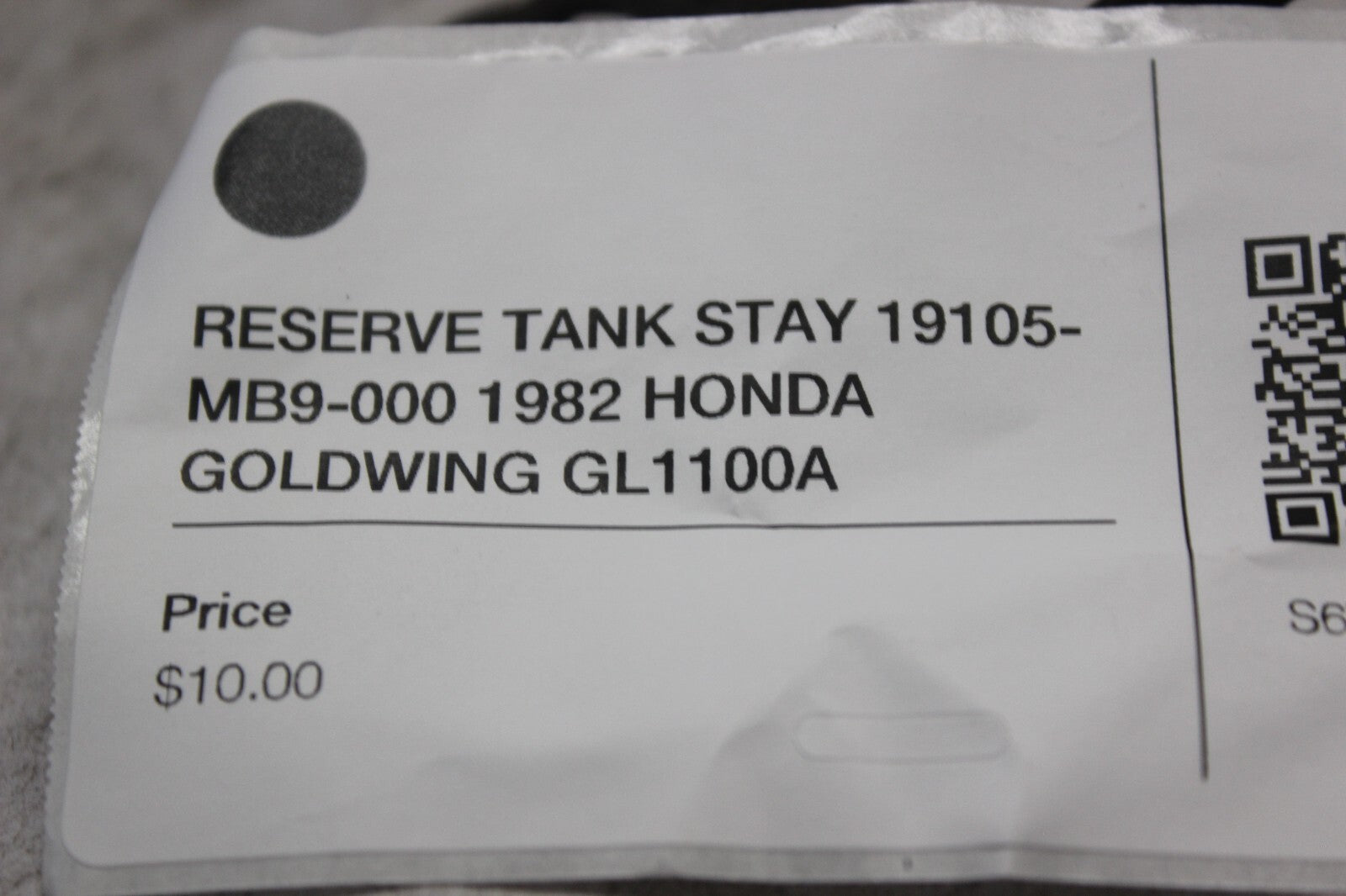 RESERVE TANK STAY 19105-MB9-000 1982 HONDA GOLDWING GL1100A