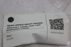 REAR UPPER RIGHT ENGINE BRACKET 32029-1948 1996 KAWASAKI VN800