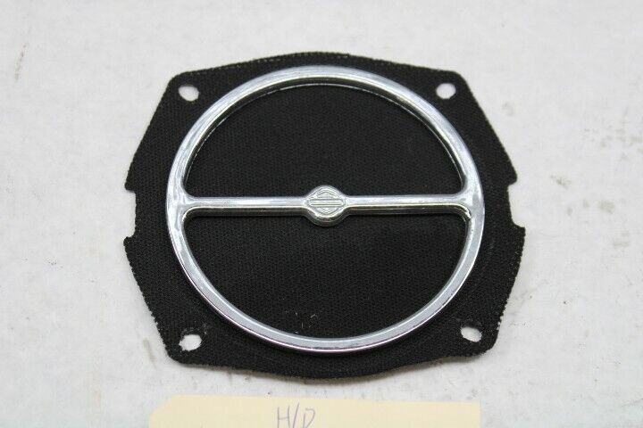 OEM Harley Davidson Speaker Grill Cloth Chrome