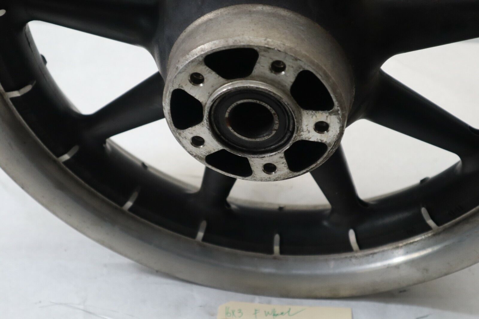 OEM Harley Davidson FRONT 9 Spoke Wagon Wheel 16" x 3" 1" Bearing 43345-00