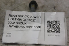 FRONT FORK LOWER PINCH BOLT 2PCS 51166-24F00 2002 SUZUKI HAYABUSA GSX1300R