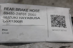 REAR BRAKE HOSE 69480-24F01 2002 SUZUKI HAYABUSA GSX1300R