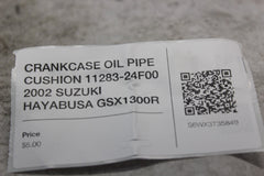 CRANKCASE OIL PIPE CUSHION 11283-24F00 2002 SUZUKI HAYABUSA GSX1300R