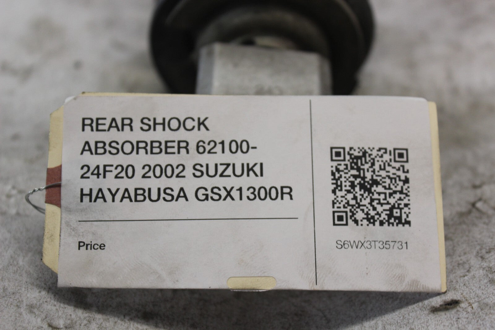 REAR SHOCK ABSORBER 62100-24F20 2002 SUZUKI HAYABUSA GSX1300R