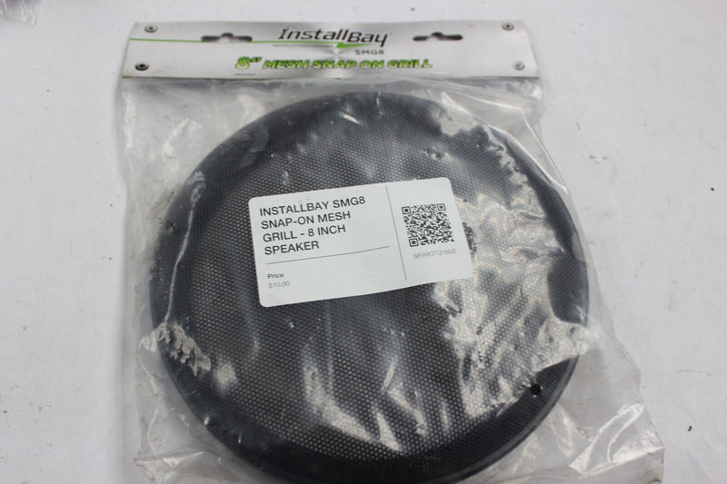 INSTALLBAY SMG8 SNAP-ON MESH GRILL - 8 INCH SPEAKER