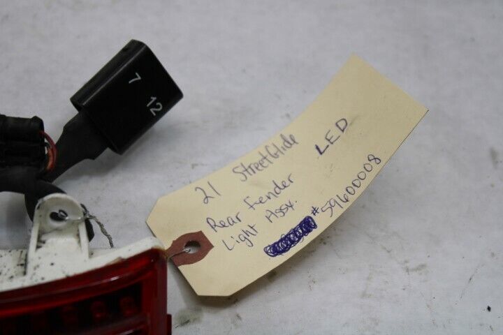 LED Tribar Rear Fender Fascia 2021 Harley Davidson Streetglide