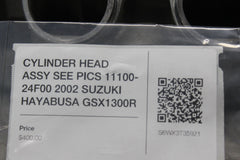 CYLINDER HEAD ASSY SEE PICS 11100-24F00 2002 SUZUKI HAYABUSA GSX1300R
