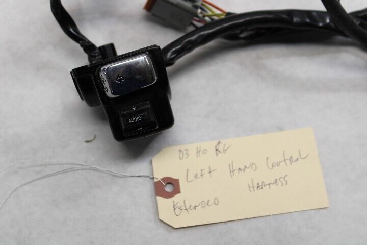 OEM Harley Davidson LEFT Handlebar Switch Housing Harness Extended Wires 2003 RG