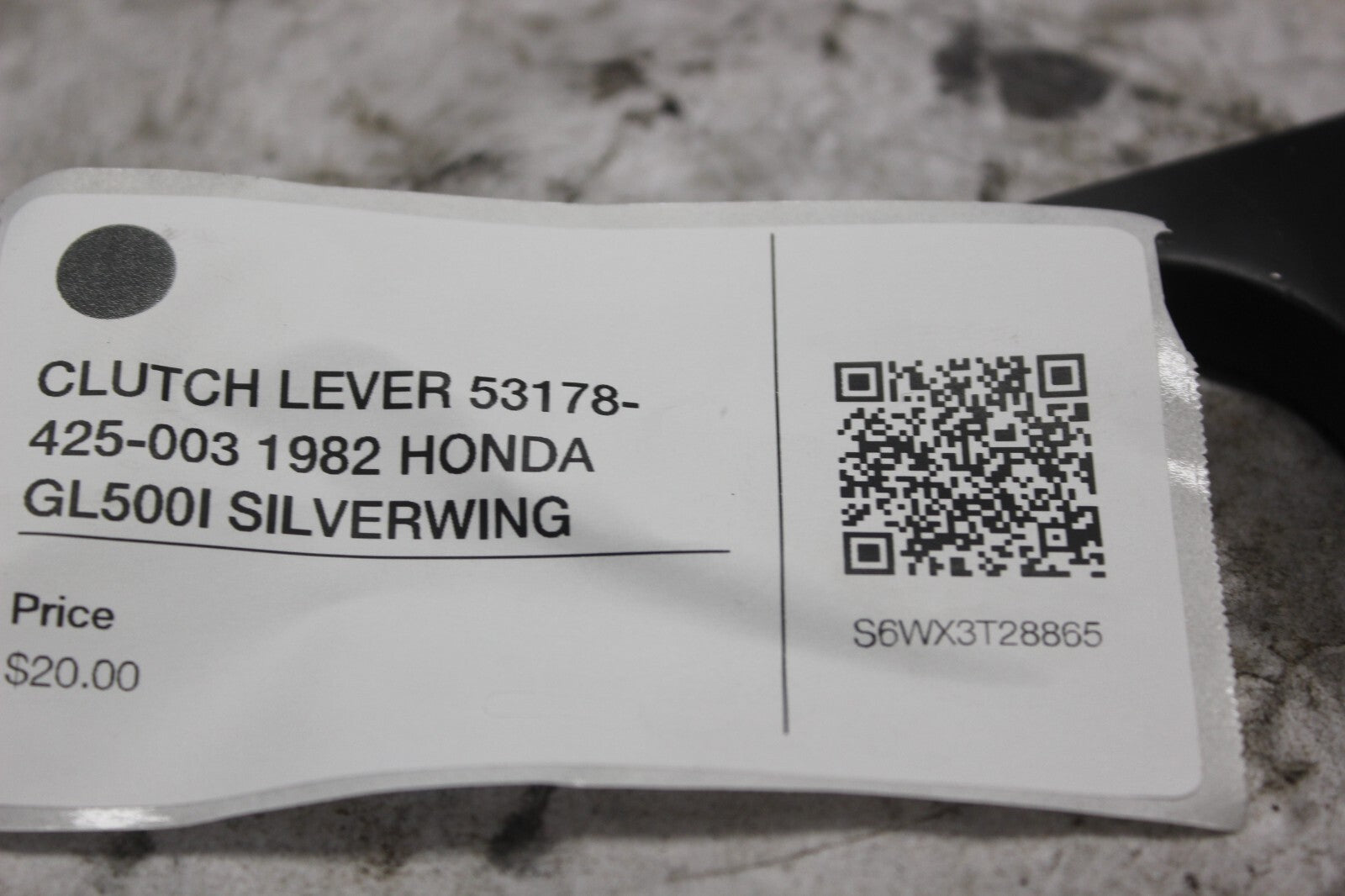 CLUTCH LEVER 53178-425-003 1982 HONDA GL500I SILVERWING