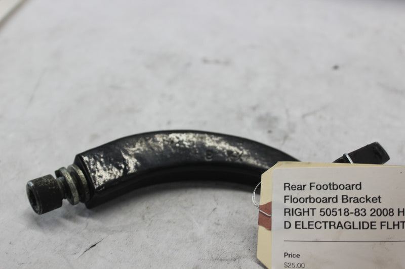 Rear Footboard Floorboard Bracket RIGHT 50518-83 2008 H-D ELECTRAGLIDE FLHT