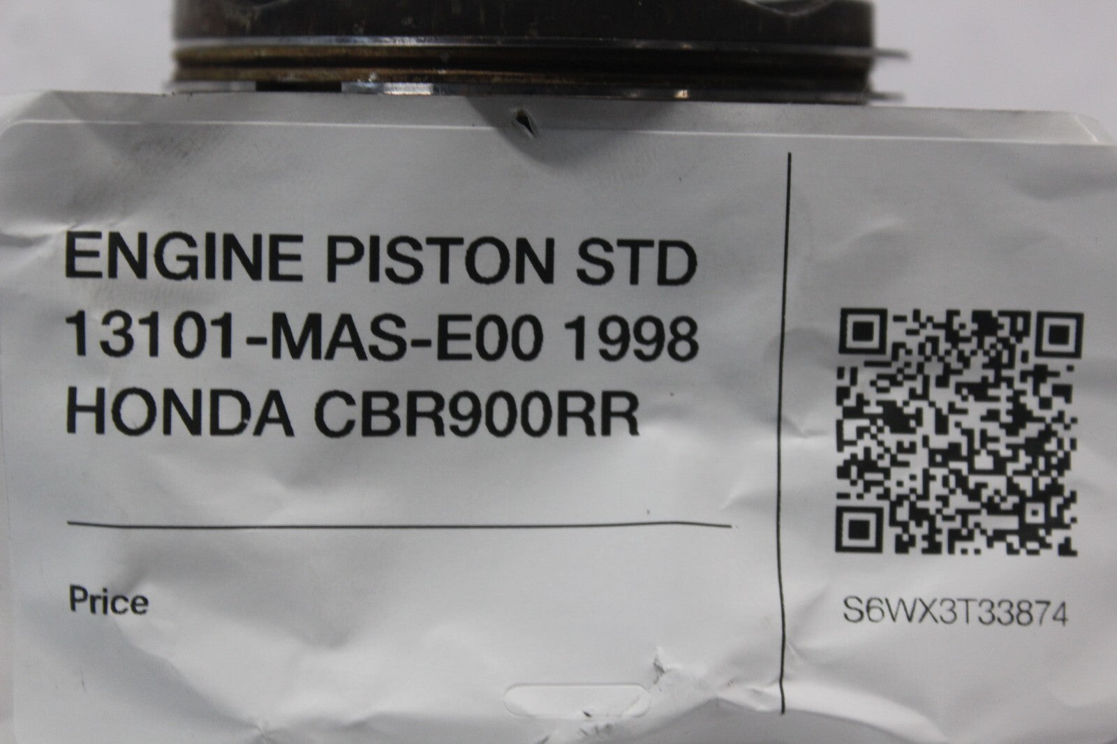ENGINE PISTON STD 13101-MAS-E00 1998 HONDA CBR900RR