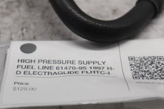 HIGH PRESSURE SUPPLY FUEL LINE 61470-95 1997 H-D ELECTRAGLIDE FLHTC-I