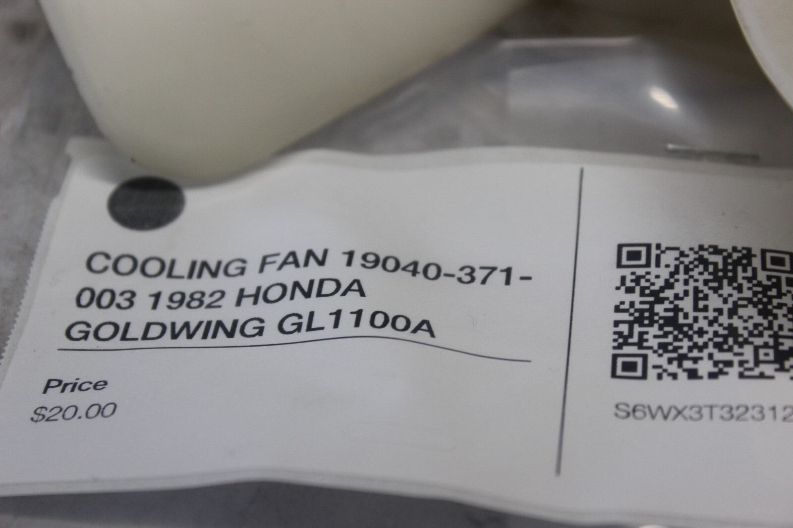 COOLING FAN 19040-371-003 1982 HONDA GOLDWING GL1100A