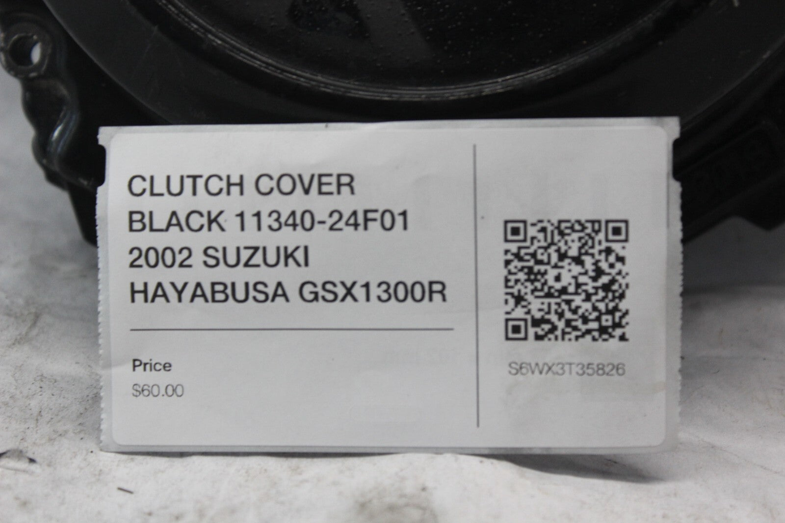 CLUTCH COVER BLACK 11340-24F01 2002 SUZUKI HAYABUSA GSX1300R