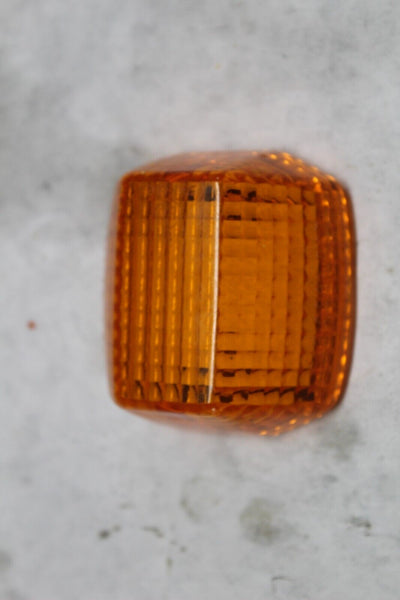 Honda Turn Signal Lens Set - Amber 33402-195-023 Replacement For 80s Honda Motorcycles