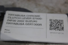 HAYABUSA CHROME CLUTCH LEVER 57500-24F00 2002 SUZUKI HAYABUSA GSX1300R
