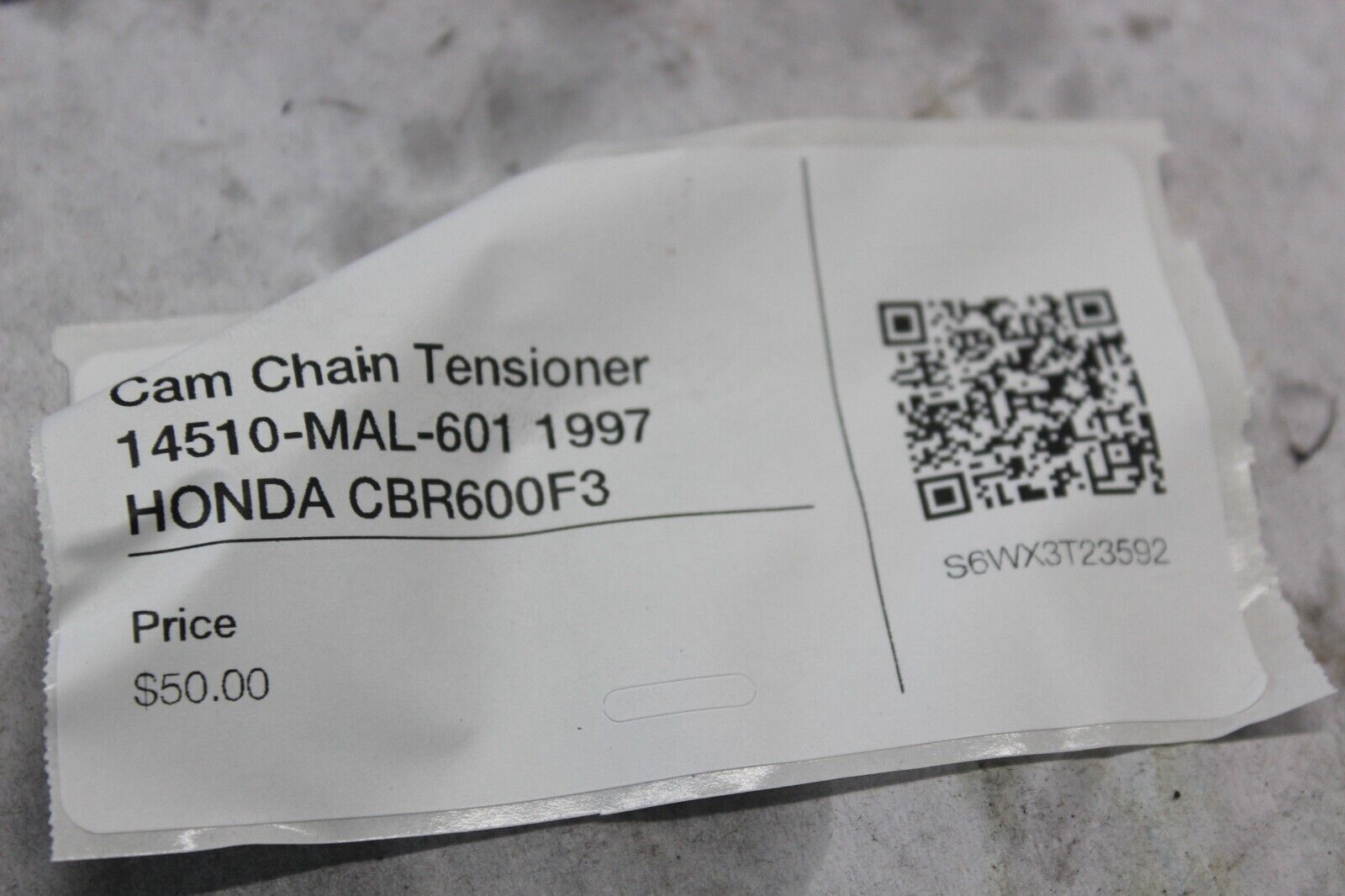 Cam Chain Tensioner 14510-MAL-601 1997 HONDA CBR600F3