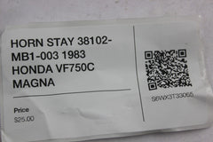 HORN STAY 38102-MB1-003 1983 HONDA VF750C MAGNA