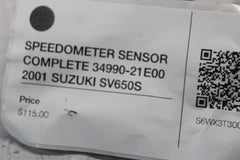 SPEEDOMETER SENSOR COMPLETE 34990-21E00 2001 SUZUKI SV650S