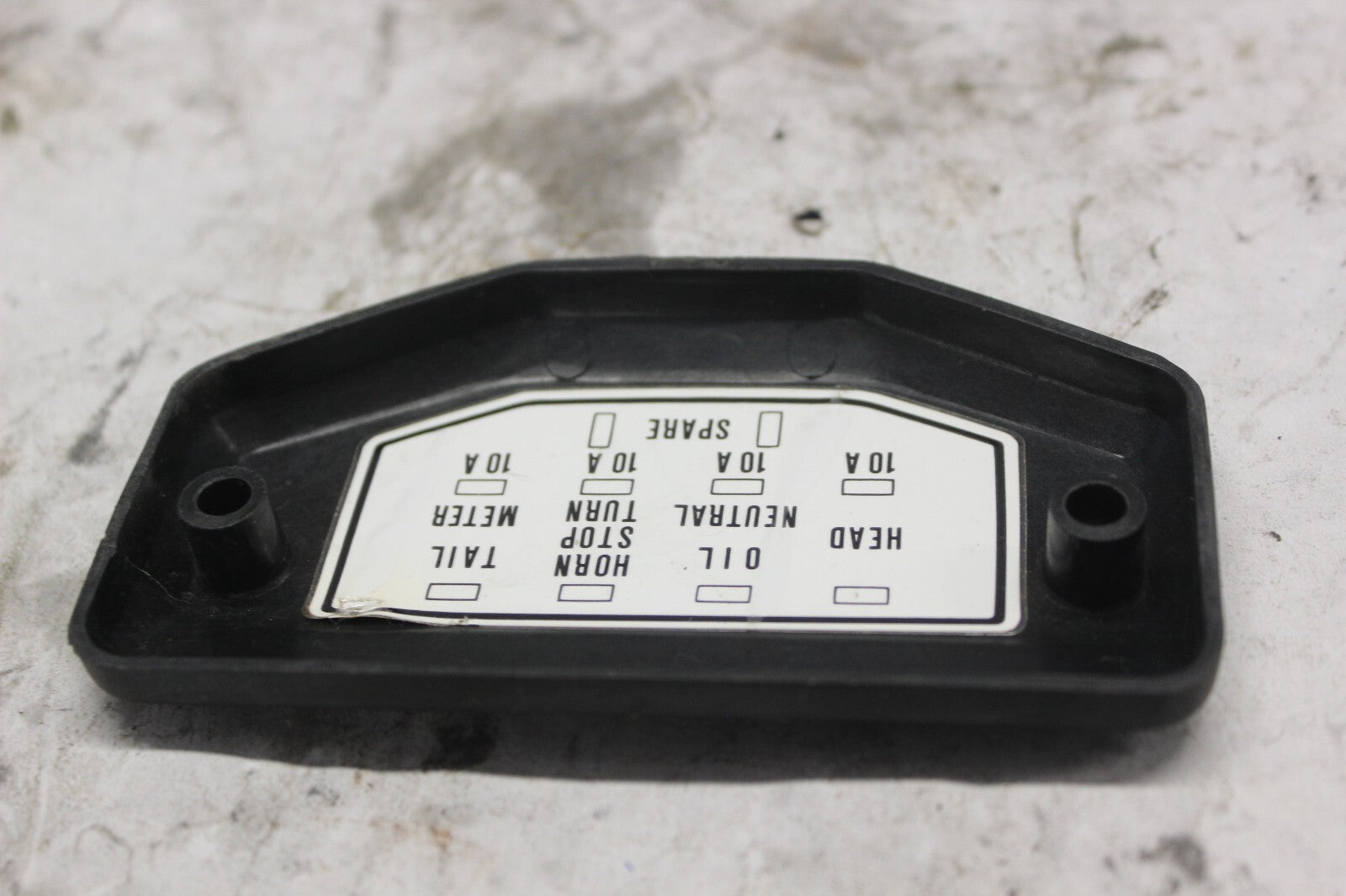 FUSE PLATE COVER 38210-425-000 1982 HONDA GL500I SILVERWING