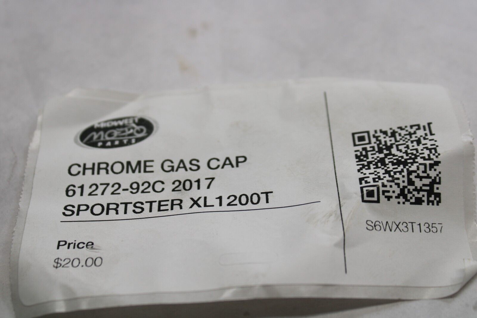 CHROME GAS CAP 61272-92C Harley Davidson