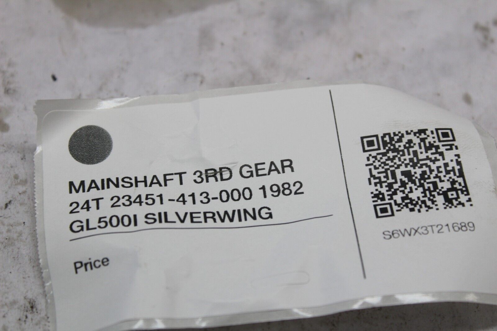 MAINSHAFT 3RD GEAR 24T 23451-413-000 1982 GL500I SILVERWING