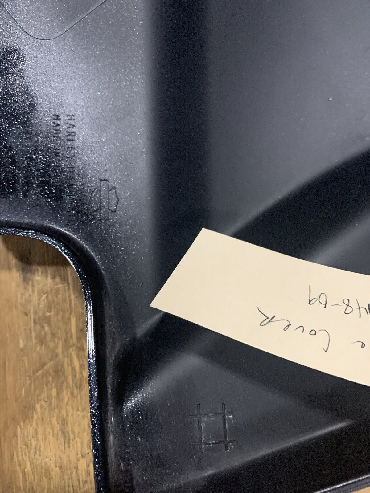 OEM Harley Davidson RIGHT Side Cover Metallic Blue 66048-09 2009+ Touring Models