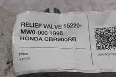 RELIEF VALVE 15220-MW0-000 1998 HONDA CBR900RR