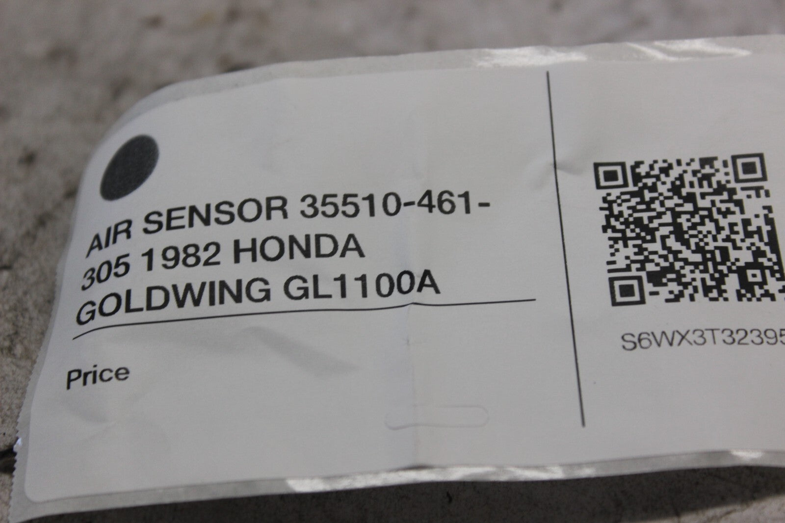 AIR SENSOR 35510-461-305 1982 HONDA GOLDWING GL1100A