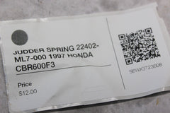 JUDDER SPRING 22402-ML7-000 1997 HONDA CBR600F3