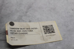 TANDEM SEAT 5KS-24750-00-00 2001 XVS1100A VSTAR CLASSIC