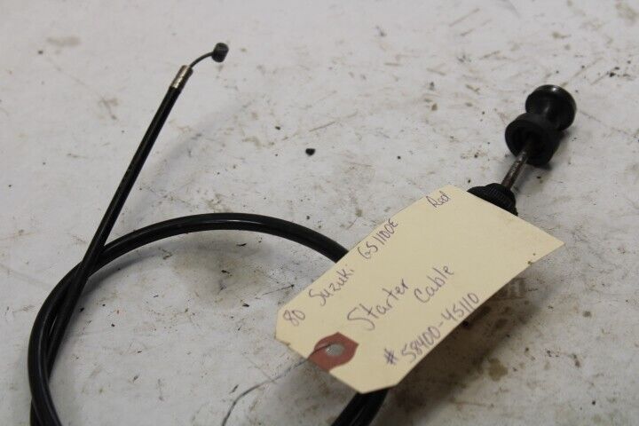 OEM Suzuki Motorcycle Starter Cable 58400-45110 1980 GS1100E Red